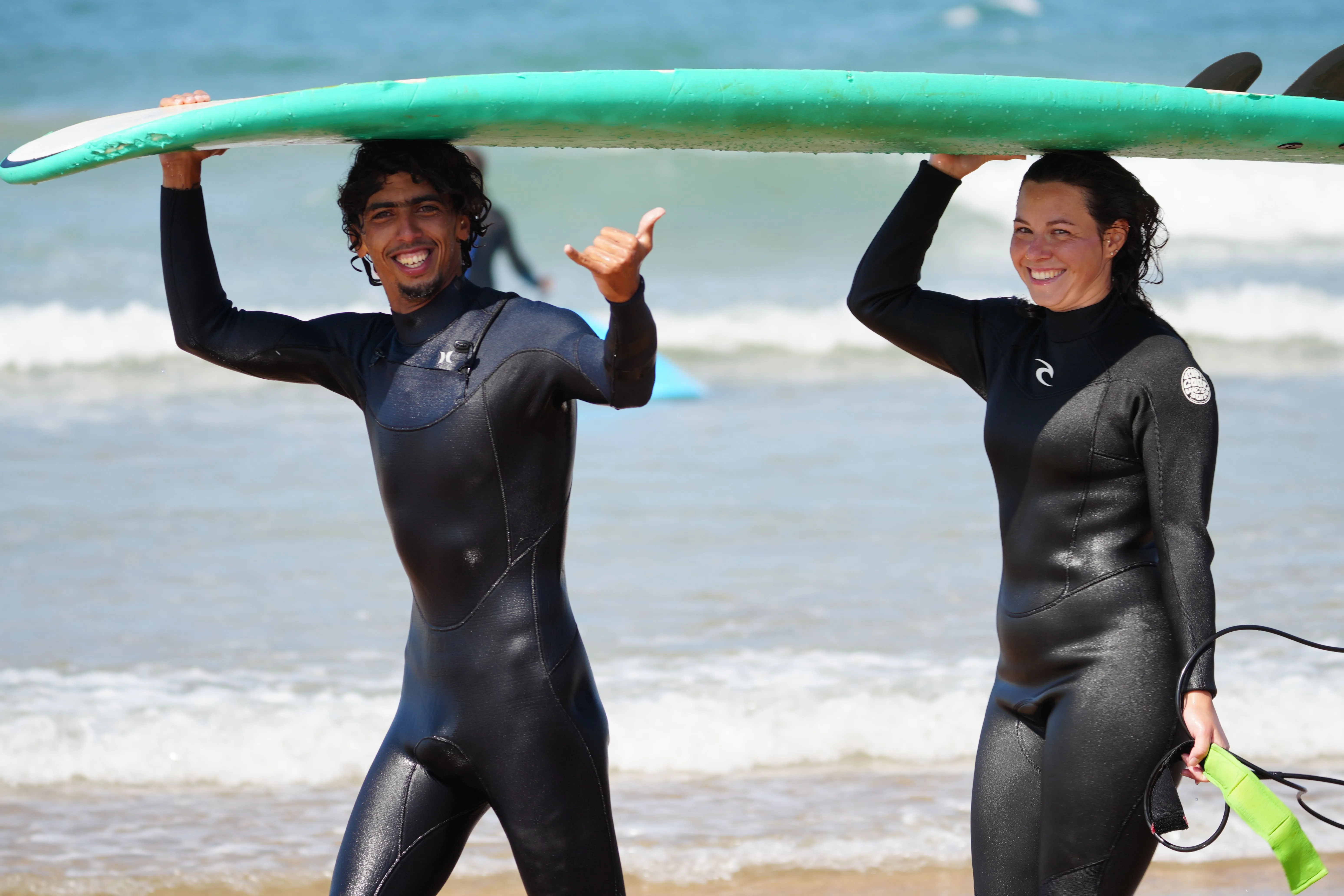 Surf lessons in Tamraght Morocco